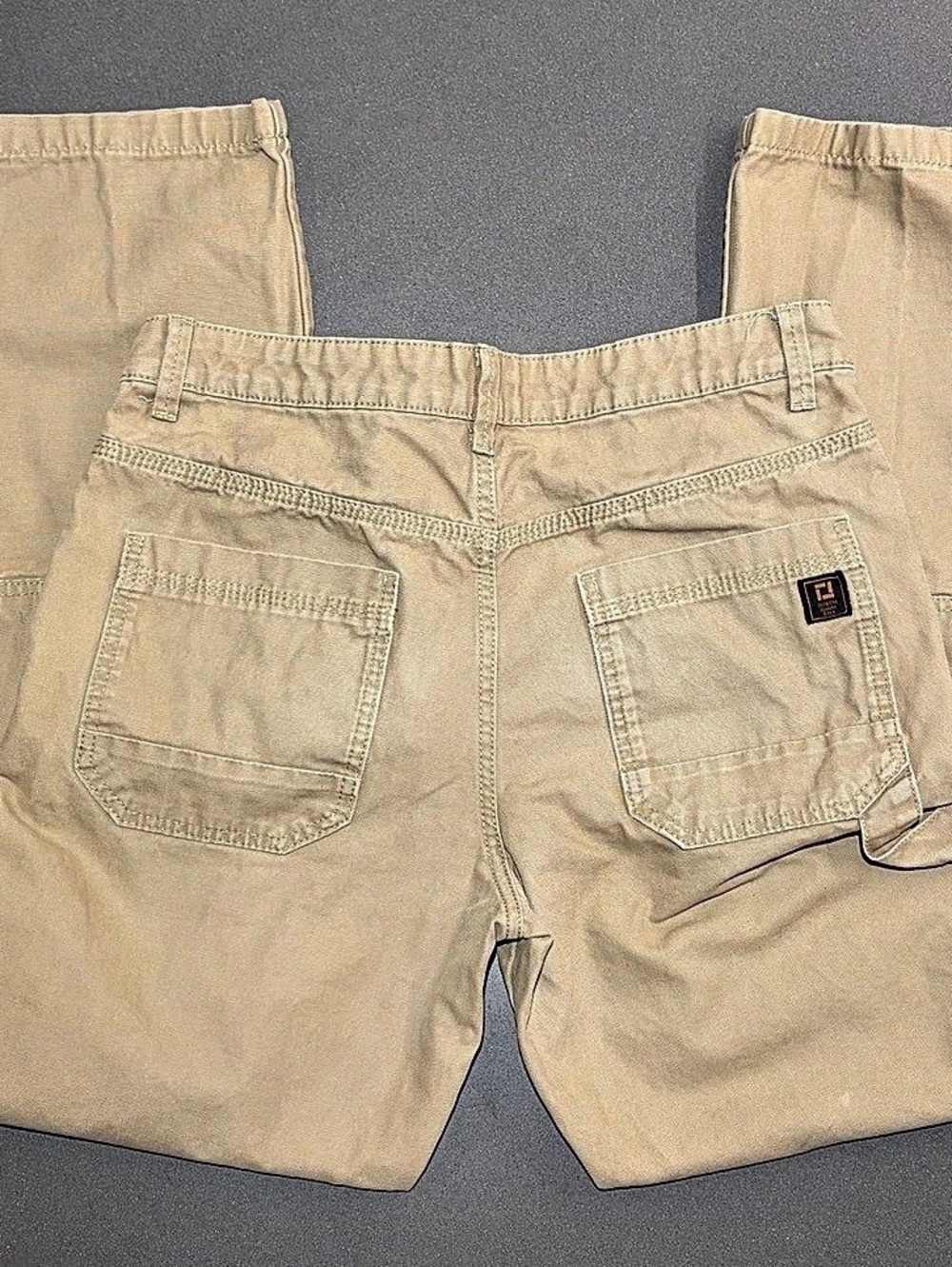 Only & Sons Fade Carpenter Loose Fit Trousers Beige Cargo Pants US 30